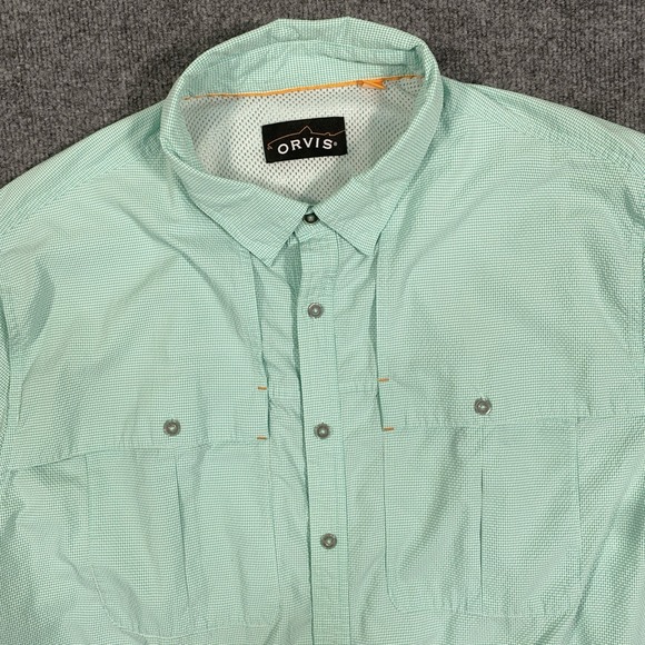 Orvis Other - Orvis Shirt Men XL Open Air Caster UPF Vented Fishing Performance Seersucker